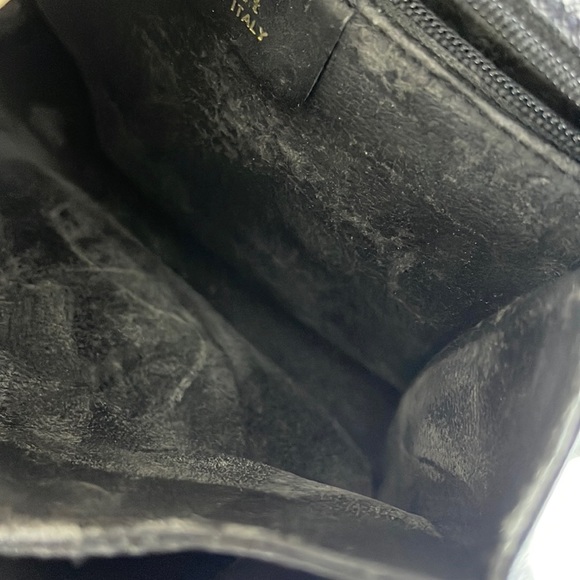 Vintage SISO Made in Italy Handbag Navy Blue - Picture 10 of 16